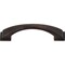 Jeffrey Alexander 96 mm Center-to-Center Brushed Oil Rubbed Bronze Arched Roman Cabinet Pull 944-96DBAC - alternate 5